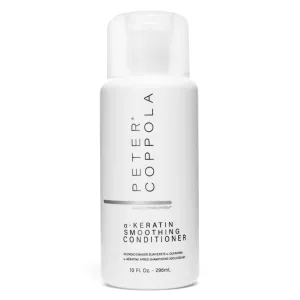 PETER COPPOLA A-Keratin Smoothing Conditioner - Detangles, Nourishes, Eliminates Frizz, Smooths And Restores Shine - Infused With Argan Oil, Jojoba, Coconut Oil And Grape Seed Oil (10 oz)