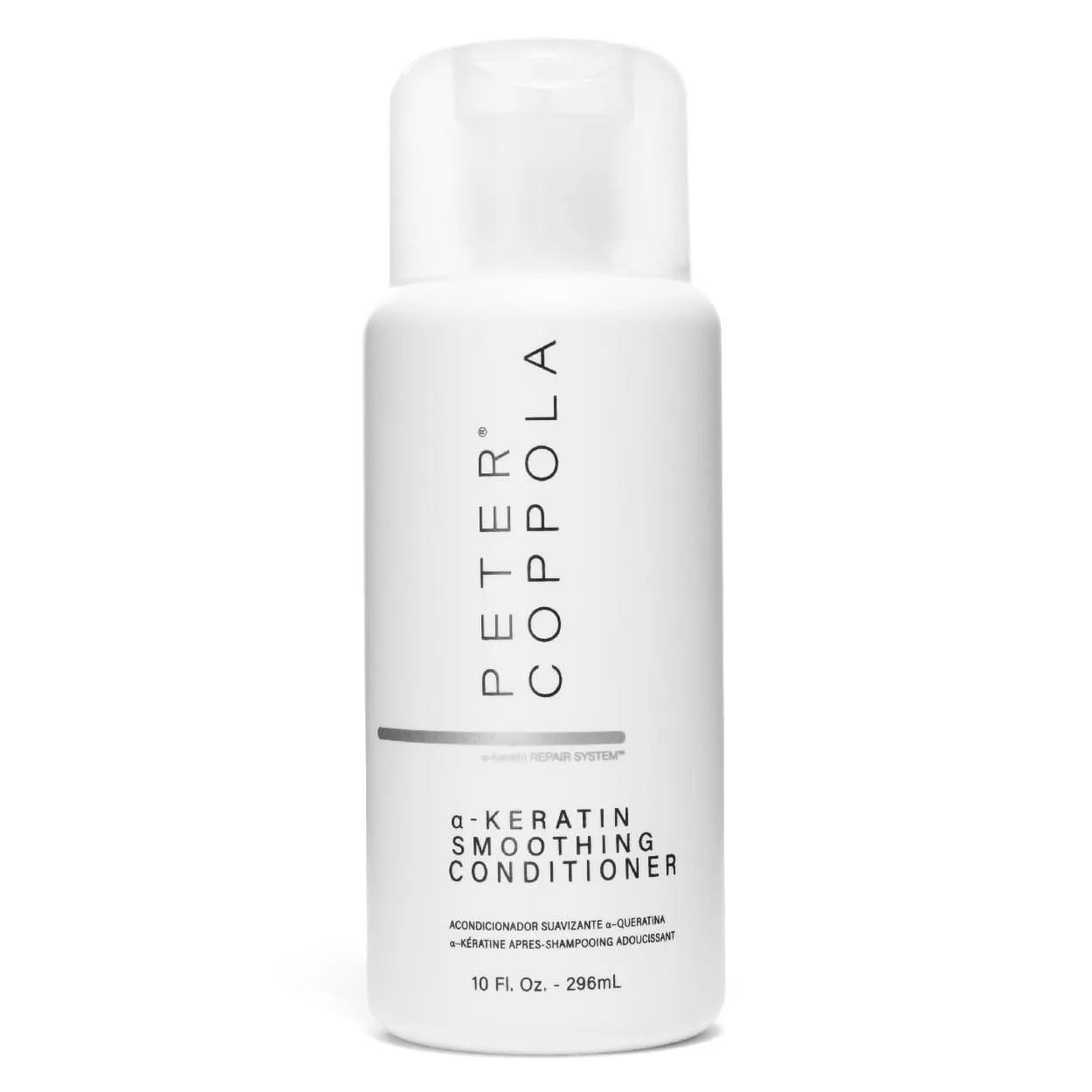 PETER COPPOLA A-Keratin Smoothing Conditioner - Detangles, Nourishes, Eliminates Frizz, Smooths And Restores Shine - Infused With Argan Oil, Jojoba, Coconut Oil And Grape Seed Oil (10 oz)