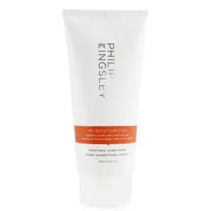 PHILIP KINGSLEY Re-Moisturizing Conditioner Smoothing for Curly, Frizzy, Wavy, Dry, Coarse Hair Hydrating Conditioner Taming, Hydrates, Tames, and Smooths, 6.76 oz