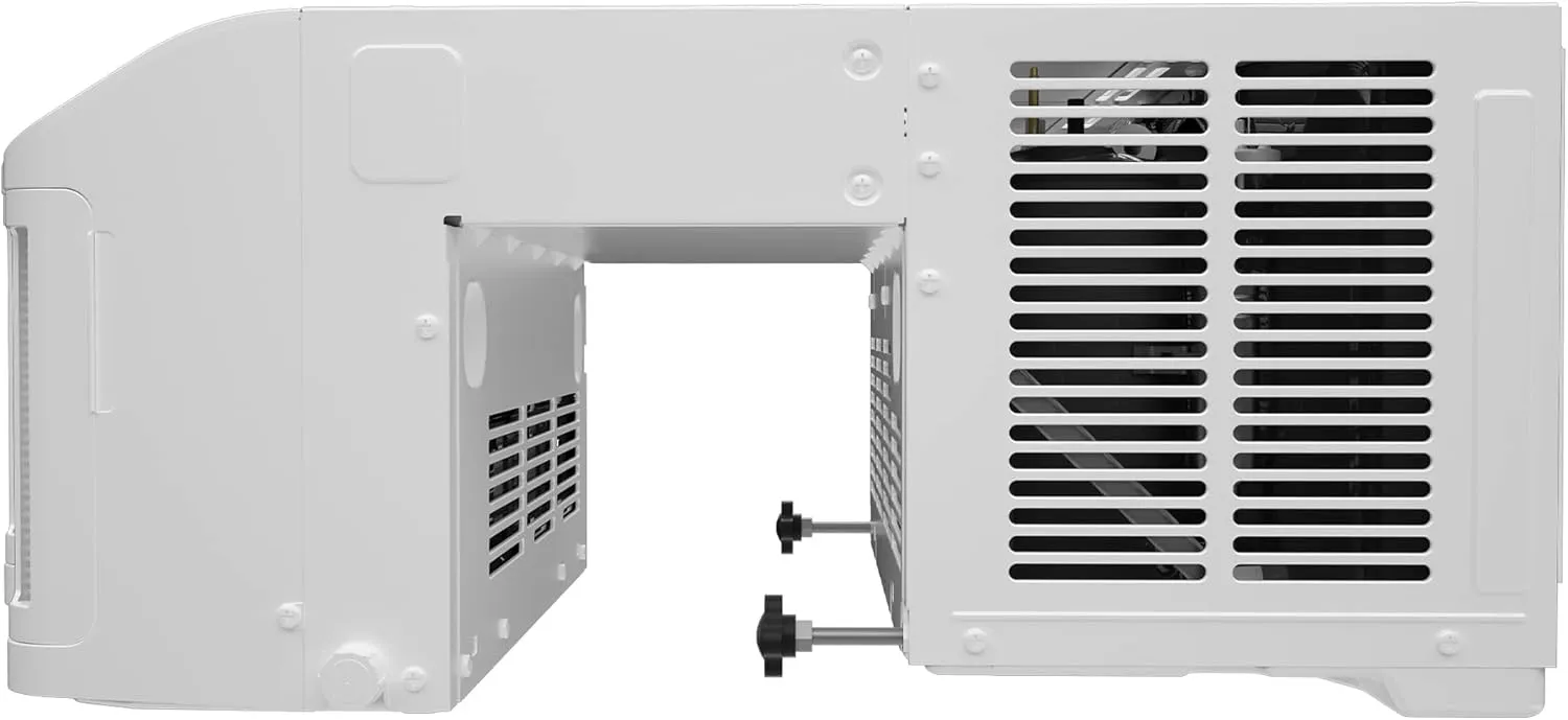 PHNT12CC Clearview Air Conditioner 12,000, Inverter Technology, Ultra Quiet, Medium Rooms up to 550 Sq. FT, Full Window View with Easy Installation, Energy-Efficient Cooling, 12200 BTU, White