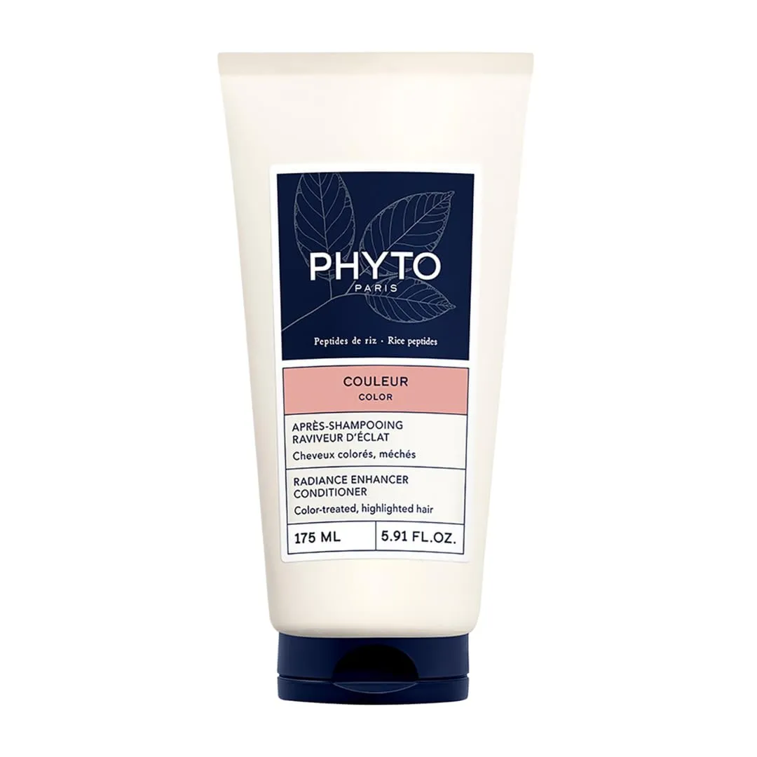 PHYTO PARIS Color Radiance Enhancer Conditioner - Conditioner for Colour Treated Hair, Vegan & Sulfate Free, Enhances Shine up to 9 Weeks|5.91 fl.oz.