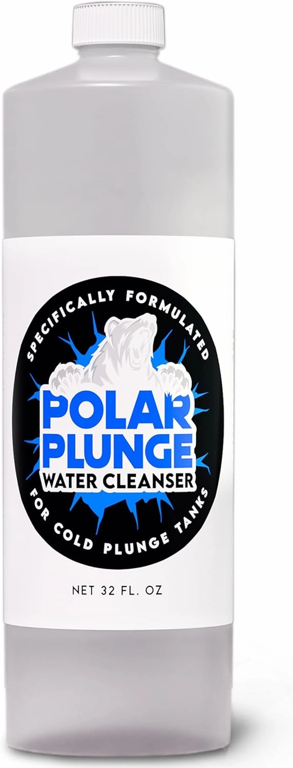 Polar Plunge Water Conditioner - for Cold Plunge & Ice Bath Tanks - Extends Water Freshness Between Changes - Free from Bleach & Ammonia - 32 Oz