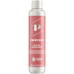 Pravana Repair Radiance Conditioner | Strengthens, Protects, Restores | For Damaged, Color Treated Hair | Reduces Breakage & Split Ends | Chromasilk Enhances Shine & Protection | Vegan | Paraben Free