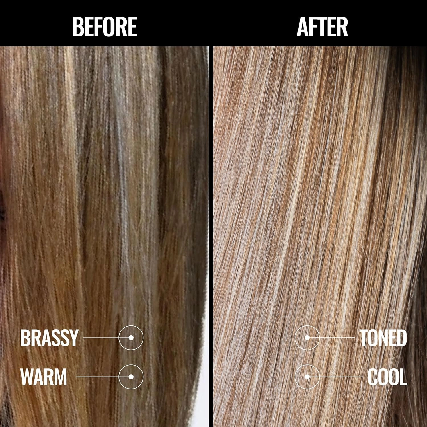 PRAVANA The Perfect Blonde Purple Toning Conditioner | Neutralizes Brassy, Yellow Tones | For Color Treated Hair | Chromasilk Enhances Shine & Protection | Vegan, Cruelty-Free | Paraben & Sulfate Free