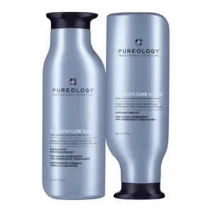 Pureology Strength Cure Blonde Purple Shampoo & Conditioner Set - For Blonde & Lightened Color-Treated Hair