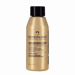 Pureology Nanoworks Gold Conditioner - For Very Dry and Color-Treated Hair, Restores & Strengthens Hair, Sulfate-Free & Vegan