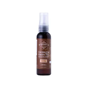 Qhemet Biologics Coconut & Green Tea Softening Serum - Lightweight Hair Serum to Soften, Smooth & Revitalize Dry Hair - Adds Slip and Shine to Thin, Fine, Low Porosity Strands (2 oz)