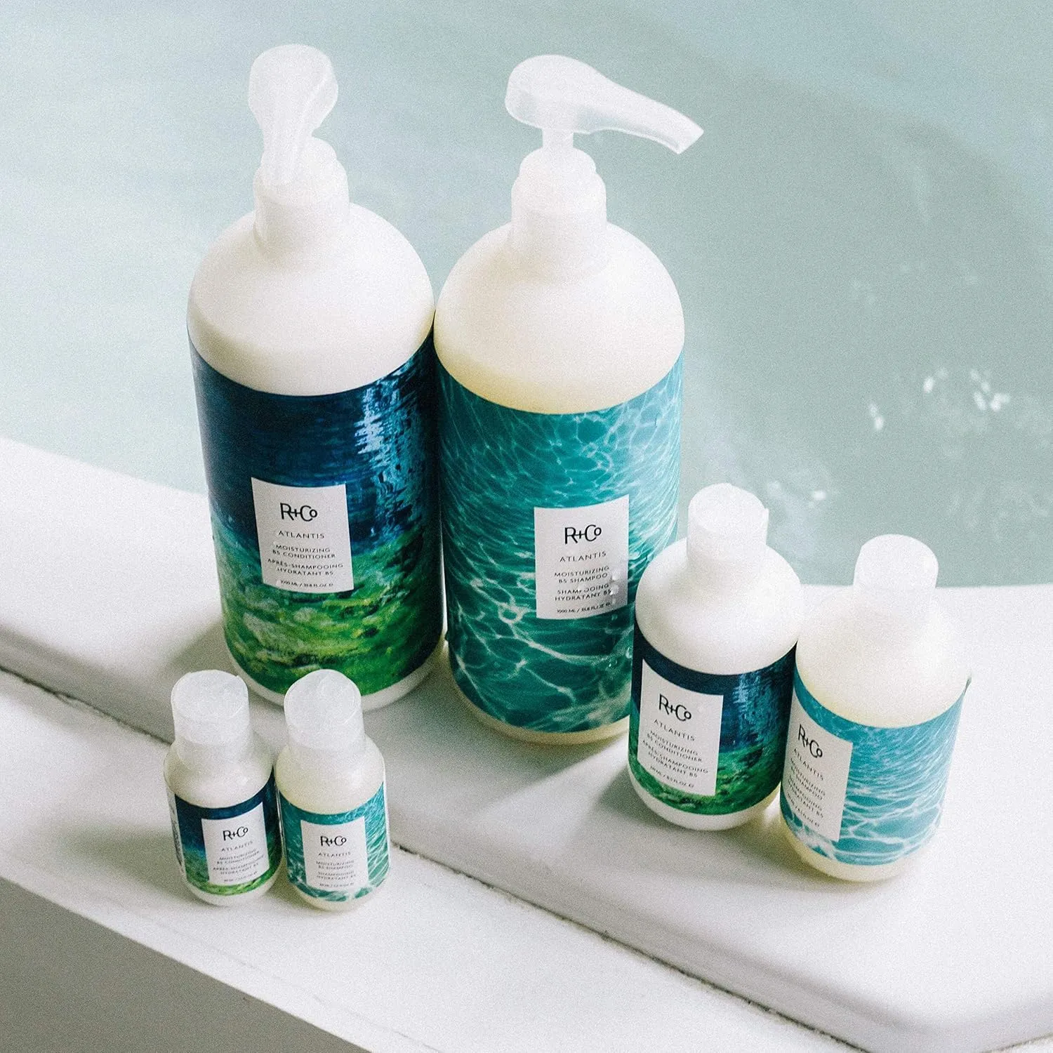 R Co Atlantis Moisturizing B5 Conditioner | Hydrating & Nourishing Conditioner for Dry, Damaged Hair | Restores Moisture, Softens & Adds Shine | Vegan, Sulfate-Free & Color-Safe