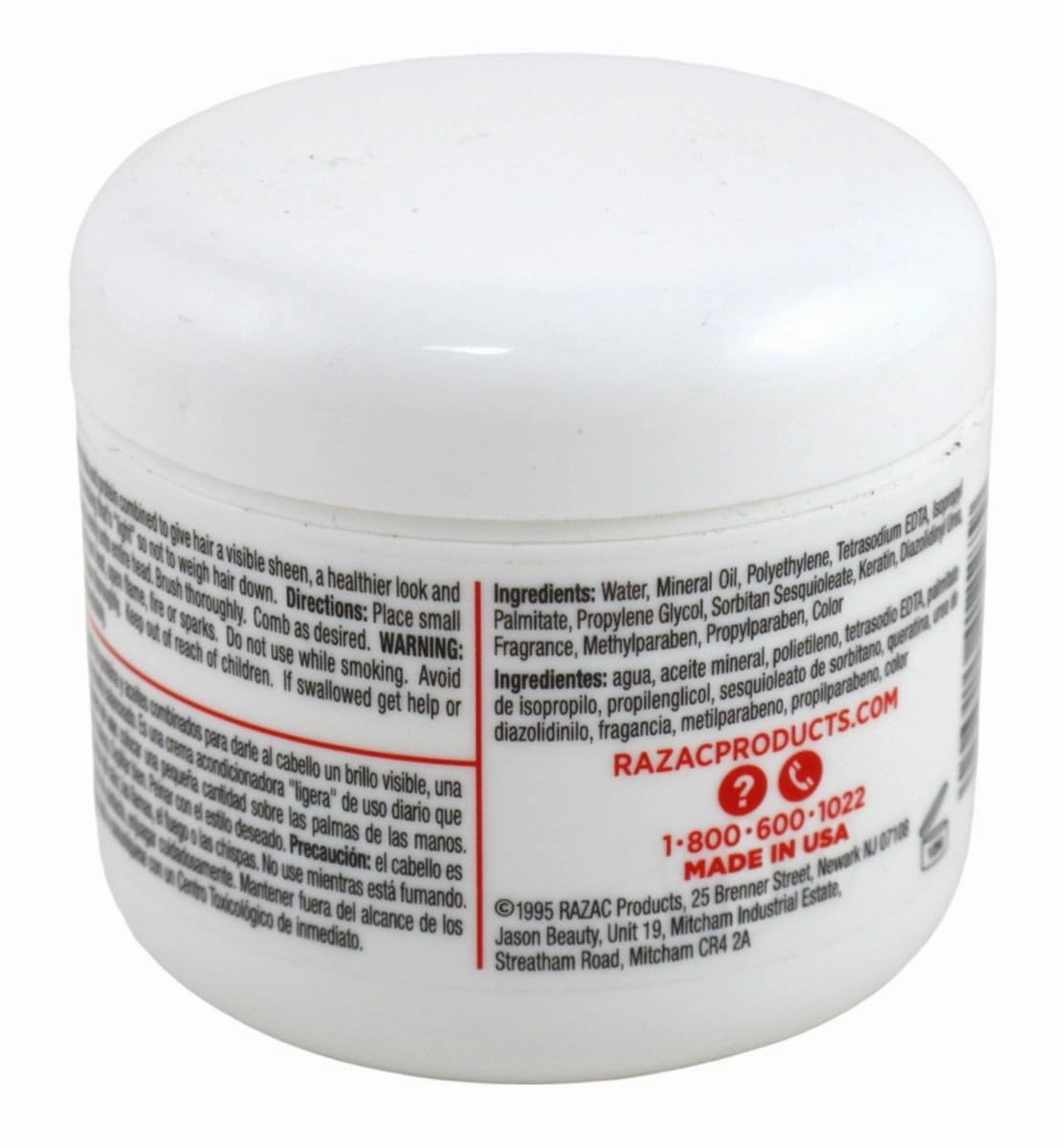 Razac Perfect For Perms Finishing Creme 4 Ounce (Pack of 2)