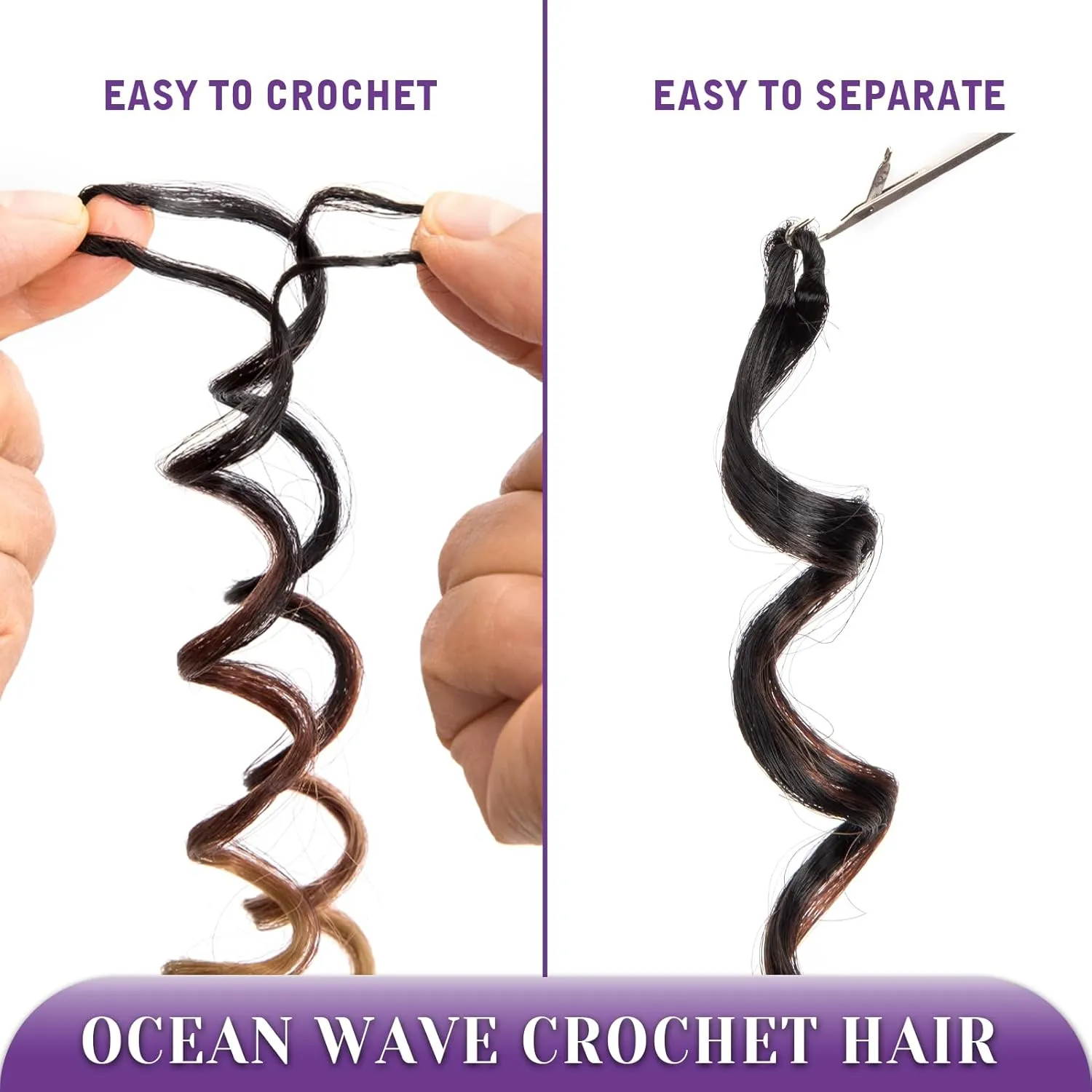 Red Burgundy Short Curly Crochet Hair for Women 7 Packs GoGo Curl Beach Water Wave Deep Twist Braids Synthetic Braiding Extensions 8 Inch Tbug#