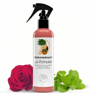 Rose Water For Locs, Daily Moisturizing Refreshing Spray, Rose Water For Hair, Rosewater and Peppermint Hair Scalp Moisturizer. (8 OUNCES)