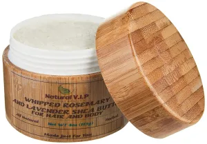 Rosemary and Lavender Whipped Shea Butter for Hair and Body