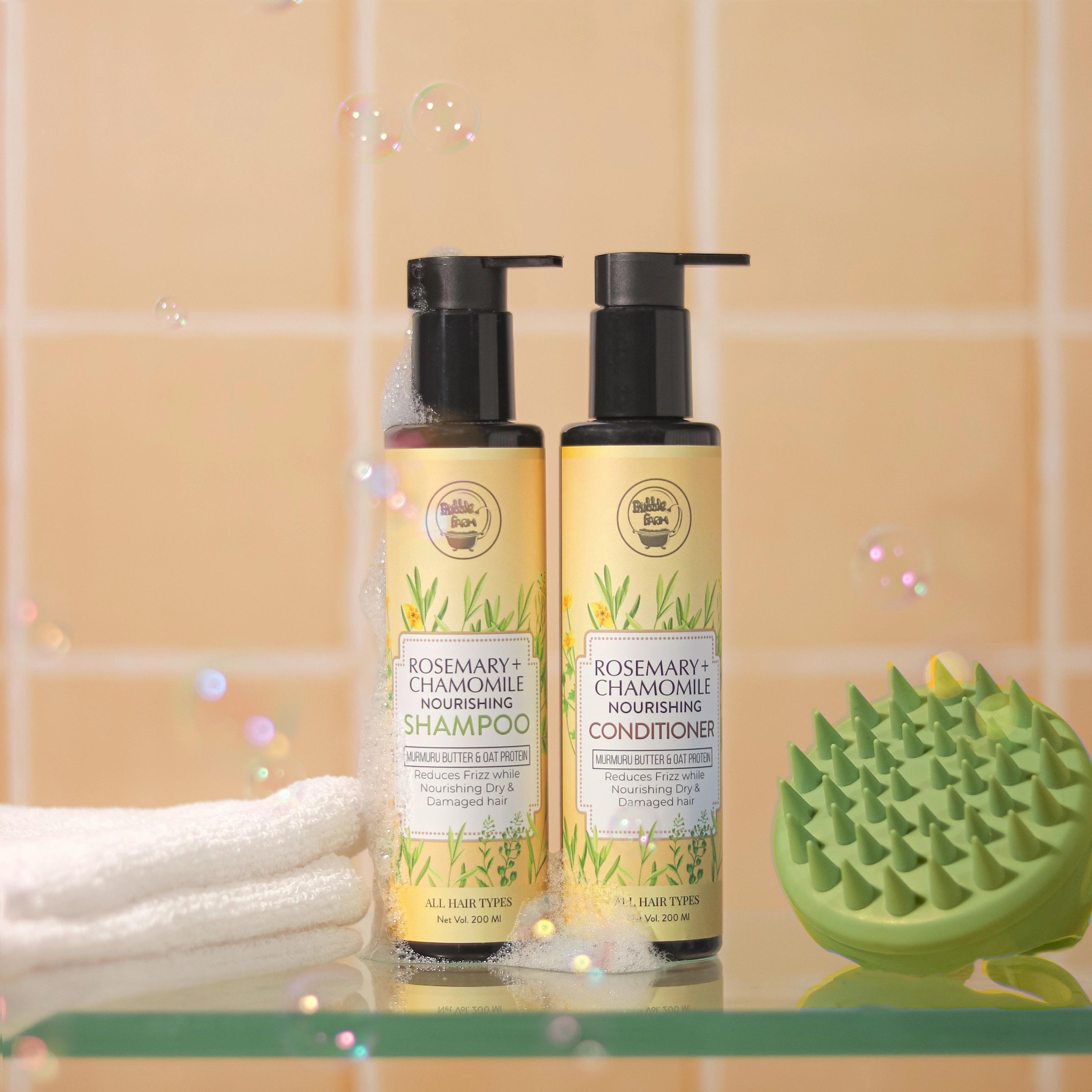 Rosemary-Chamomile Nourishing Shampoo & Conditioner combo