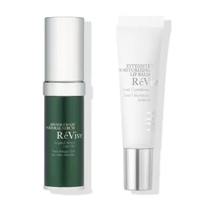 RéVive - Luxe Lips Duo - Includes Advanced Lip Perioral Serum for fuller Lips (0.5 Oz) & Intensité Moisturizing Lip Balm Luxe Conditioner (0.3 Oz)