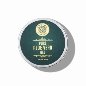 S.HESHA NATURALS Ayurveda Pure Aloe Vera Gel - 100% Pure Natural Gel Ideal For Skin, Face, Acne Scars, Moisturizer & Dark Circles