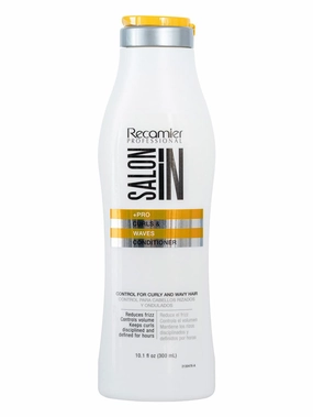 Salon In Recamier Curls and Waves Conditioner | Detangles & Nourishes | Hydrating & Frizz Control | For Curly and Wavy Hair | 10.1 fl.oz.