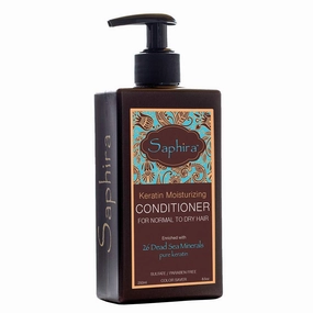 Saphira Mineral Moisturizing Conditioner, Hydrating Deep Conditioner for Dry, Damaged, Bleached and Color-Treated Hair, Sulfate-Free, Paraben-Free, Nourishes and Revitalizes Lifeless Hair