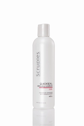 Scruples Quickseal Detangling Conditioner - Hair Smoothing & Frizz Control Treatment - Conditions & Detangles All Hair Types (8.5 oz)