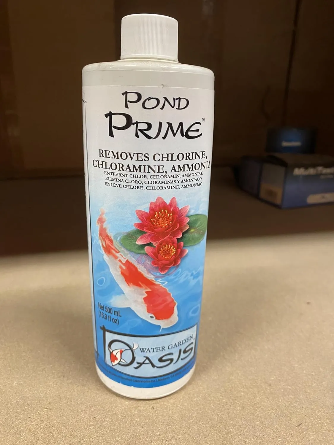 Seachem Pond Prime Water Conditioner - Chemical Remover and Detoxifier 500 ml
