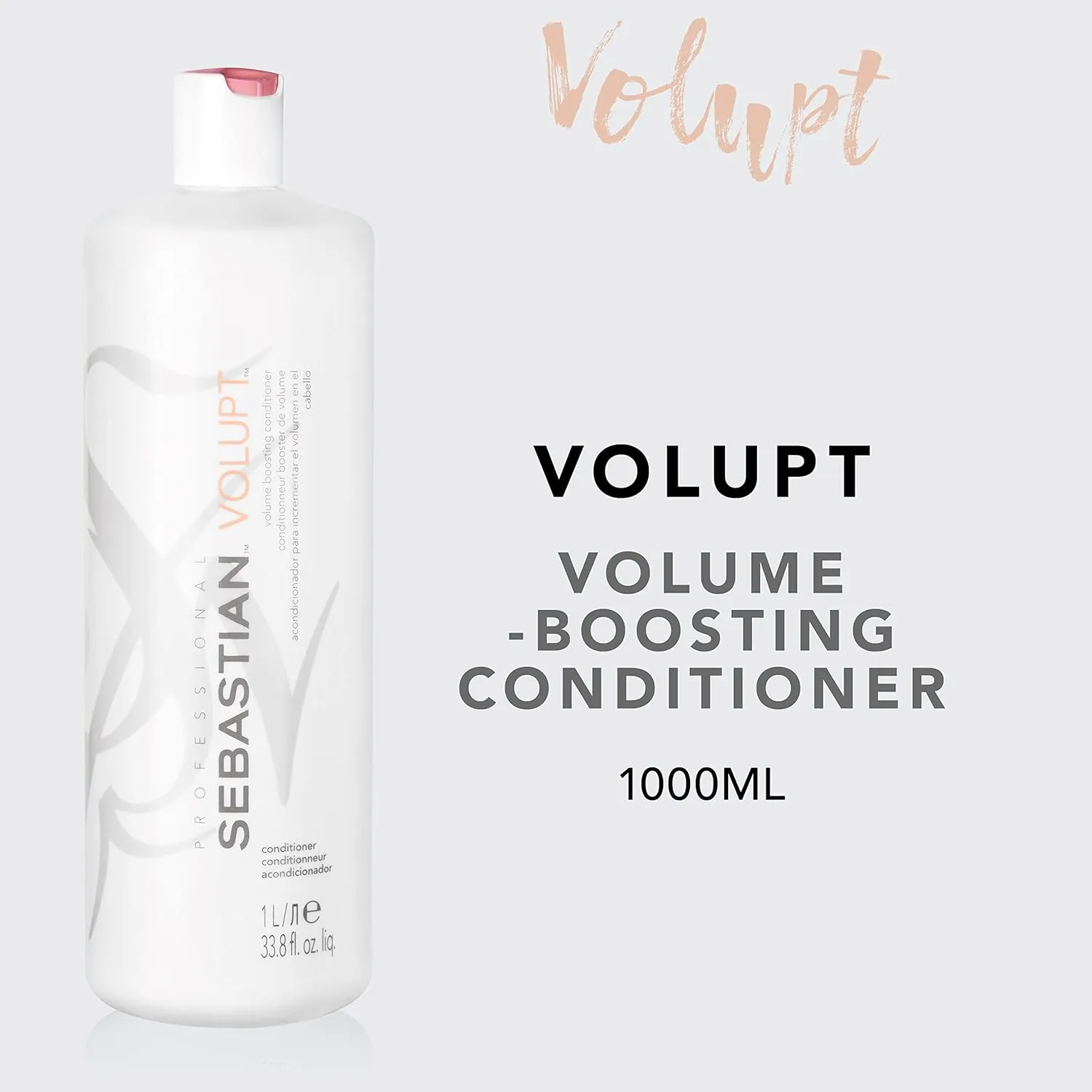 Sebastian Professional Volupt Volume Boosting Conditioner | For Fine, Natural & Color Treated Hair