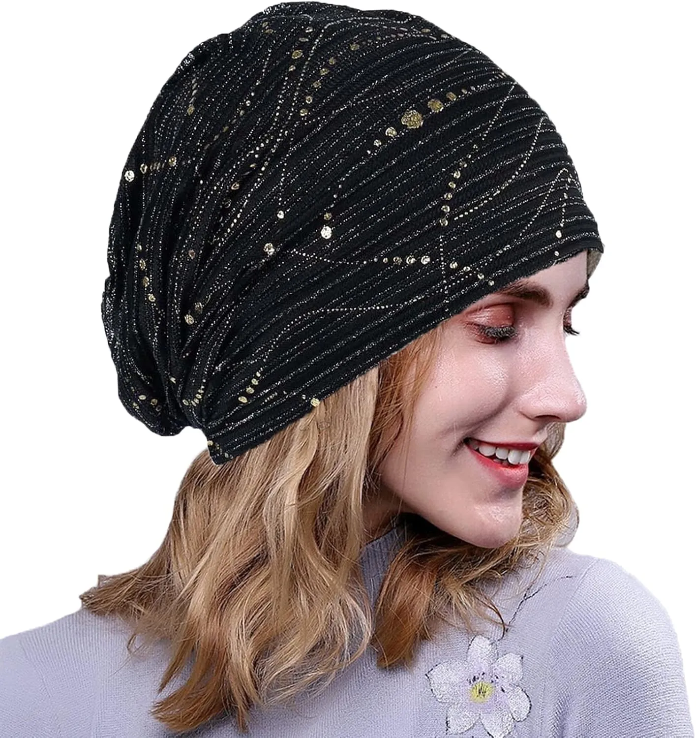 seven wolves Unisex Beanie Hats Classic Chemo Hip-Hop Soft Lightweight Running Cap Sleep Skull Hat