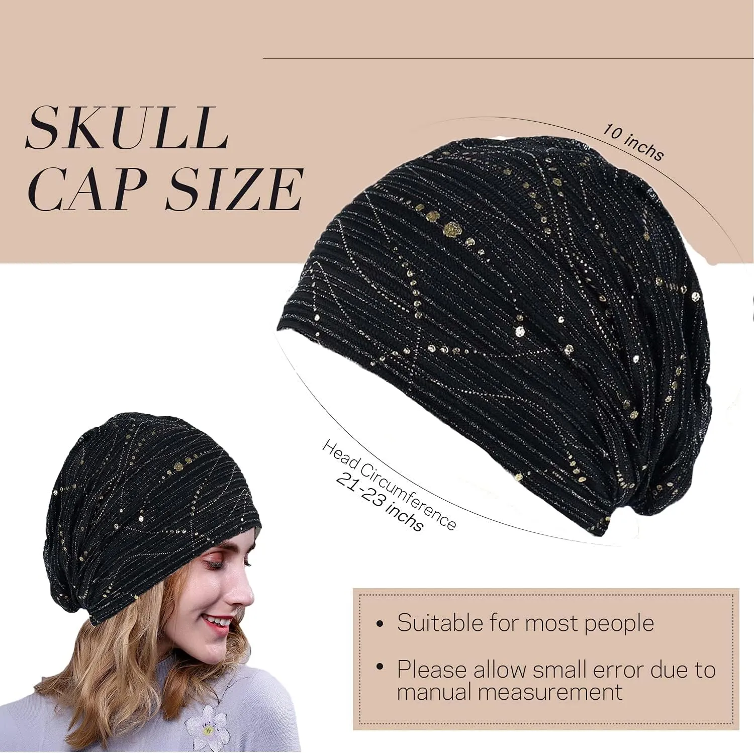 seven wolves Unisex Beanie Hats Classic Chemo Hip-Hop Soft Lightweight Running Cap Sleep Skull Hat