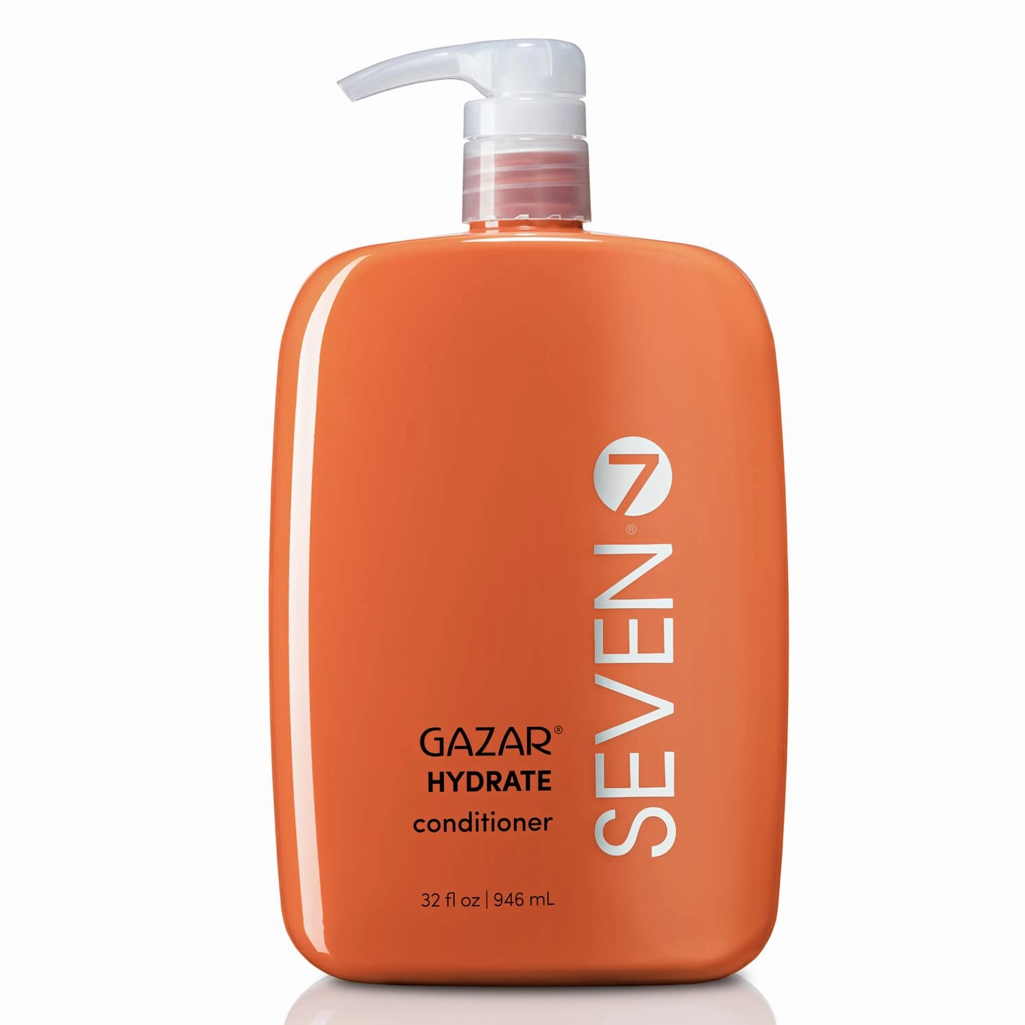 SEVEN Hair Care Gazar Hydrate Conditioner for Women & Men, Anti-Frizz, Moisturize Dry Hair, Sulfate   Paraben Free, Cruelty Free with Argan Oil, Jojoba & Biotin, Made in USA
