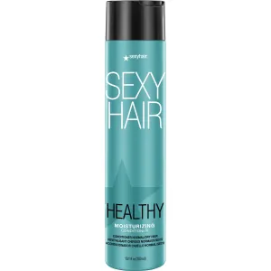 SexyHair Healthy Moisturizing Shampoo/Conditioner | Moisture, Slip, Detangling, and Shine | SLS and SLES Sulfate Free