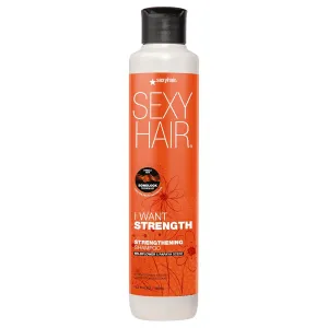 SEXYHAIR I WANT STRENGTH Shampoo/Conditioner, 10.1oz | 73% Less Breakage | Safe for Color-Treated Hair | All Hair Types