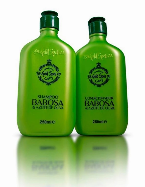 Shampoo & Conditioner Gold Spell - Aloe Vera and Olive Oil - Perfect hydration, 4.4 Ounce (Pack of 2), Green