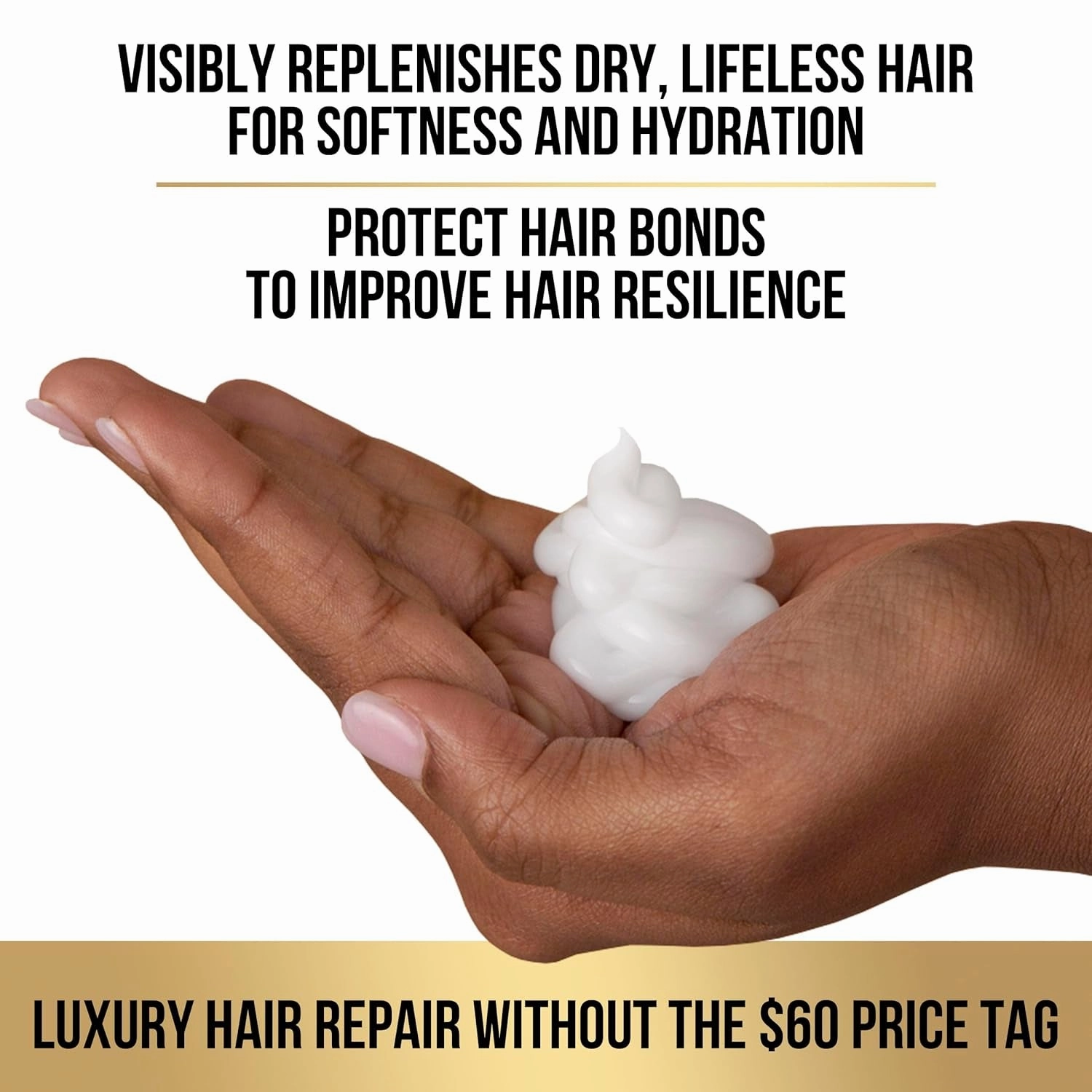 Shampoo & Conditioner Set, Daily Moisture Renewal with Pro-V Nutrients for Dry, Color-Treated Hair, Long-Lasting Hydration & Nourishment, 27.7 Fl Oz Each, 2-Pack   Miracle Rescue Shot (0.5 Oz)