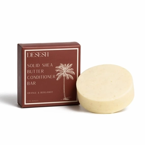 Shea Butter XL Solid Conditioner Bar, US-Made, No Artificial Colors Or Fragrances, Vegan, Cruelty Free, Designed For All Hair Types, Plastic Free, Hand Made (Subtle Citrus)
