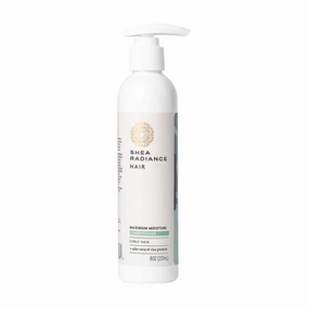Shea Radiance Maximum Moisture Conditioner | Contains Rice Protein & Keratin | Repairs Damaged Hair & Stimulates Hair Growth | For Curly & Kinky Hair | 8oz
