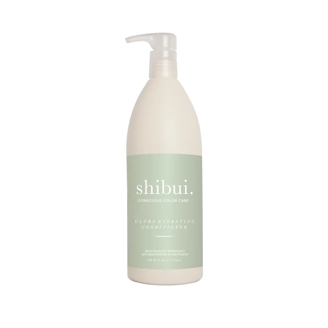 SHIBUI Conscious Color Care Ultra Hydrating Conditioner with Shea & Hyluronic Acid - Silicone Free for Healthy and Clean Hair Medium to Coarse Fl Oz