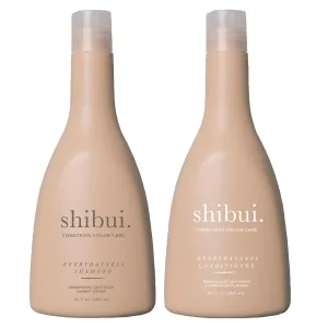 Shibui Everydayness Shampoo & Conditioner, Daily Gentle Cleansing, Softness & Shine for Fine to Medium Hair, 12 Fl Oz Ea