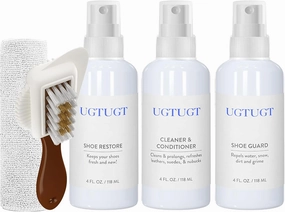 Shoe Cleaner,Shoe Cleaning Kit for Sneaker,Boots,Compatitable with Birken Sandals & Clog,Suede & Nubuck Clean Kit,Shoe Conditoner,Shoe Protector,Shoe Brush & Shoe Cleaning Towel,Suede Shoe Cleaner