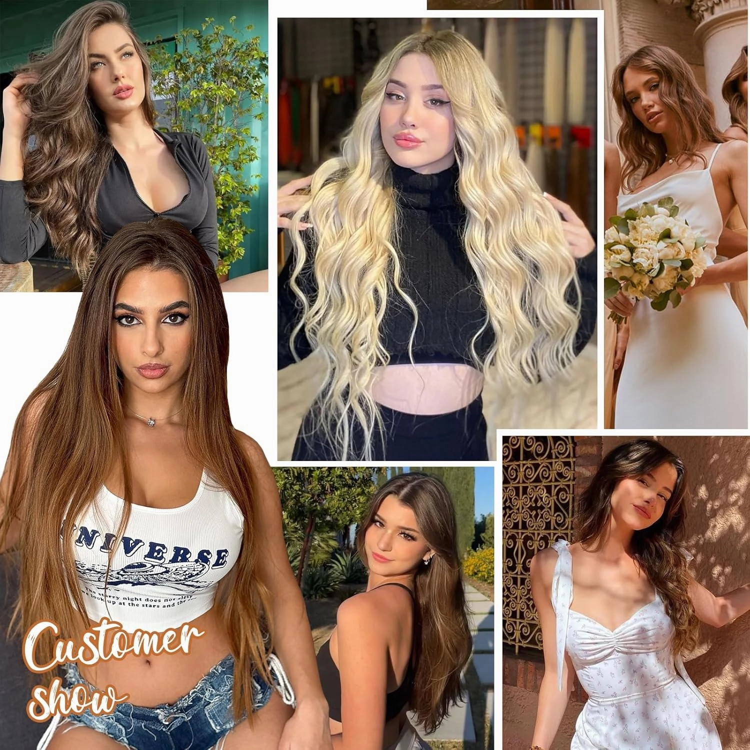 Sisily Clip in Hair Extensions Real Human Hair,14 inch 70g, Natural Straight Human Hair Clip in Extensions for Black Woman, Soft Straight 7pcs Per Set with 16 Clips Double Weft