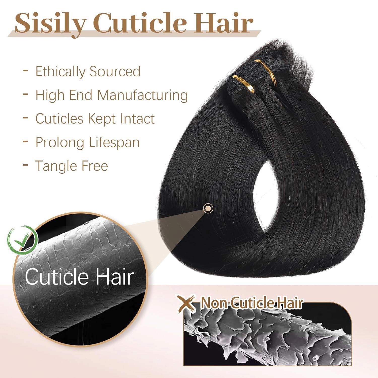 Sisily Clip in Hair Extensions Real Human Hair,14 inch 70g, Natural Straight Human Hair Clip in Extensions for Black Woman, Soft Straight 7pcs Per Set with 16 Clips Double Weft