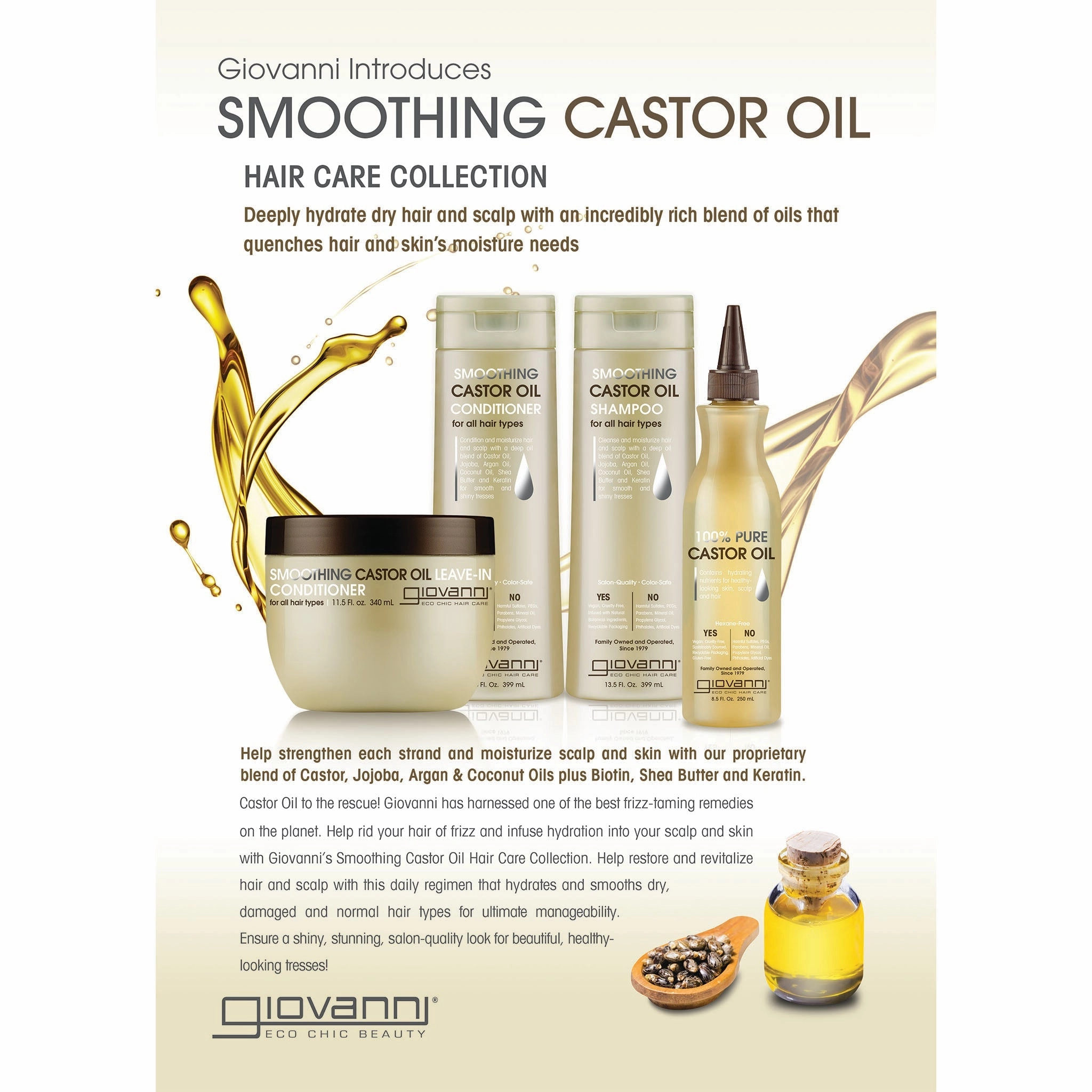 Smoothing Castor Oil | Conditioner