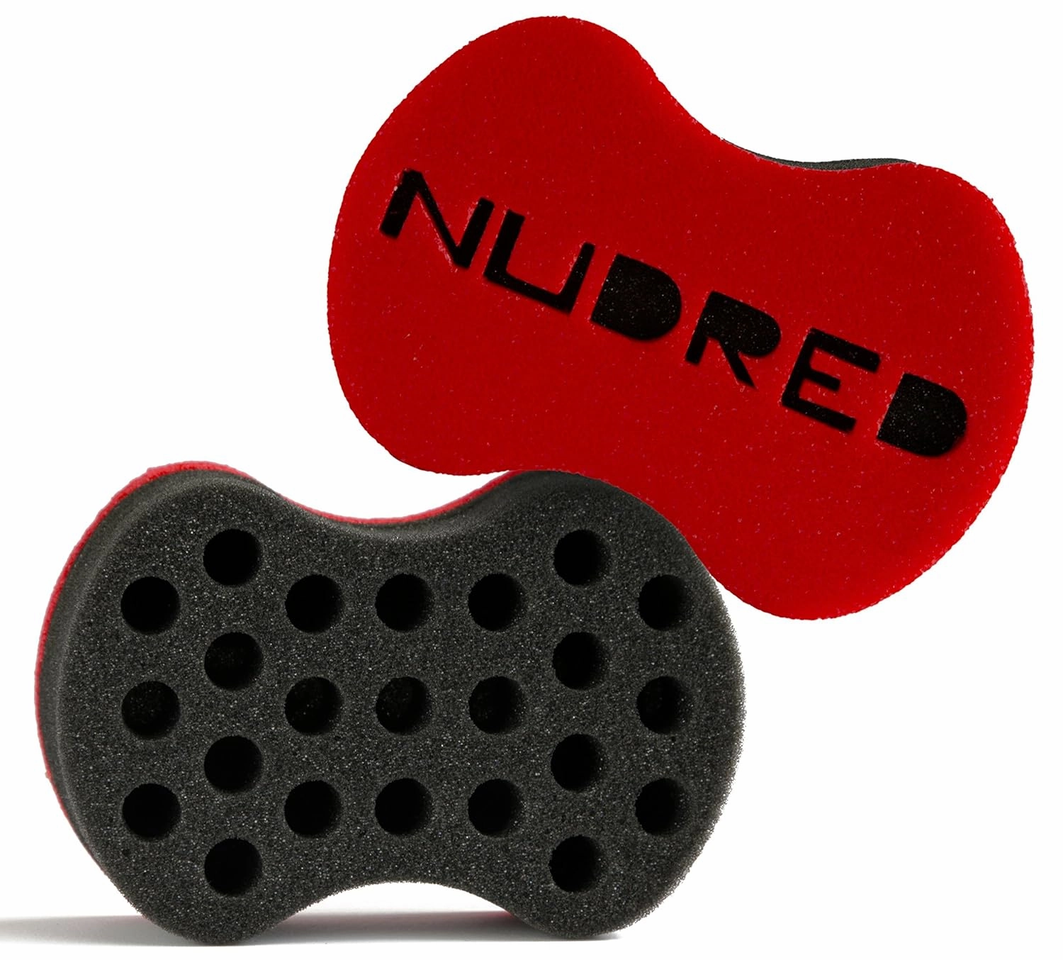 Starter Pack, Red Twist Hair Sponge Brush, Moisturize & Rejuvenate Curls, Coils, Twists & Locs, Hair Care Products for Black Men & Women, Large Holes, 8 Oz Bottles