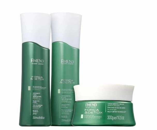 Strength Detox Epertise Plant Extracts Amino Acids Treatment Kit 3 Prod. - Amend