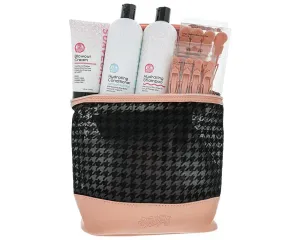 Suavecita Hair Blowout Set Hydrating Shampoo & Conditioner, Blowout Cream, Small & Large Blow Dry Hair Clips Vegan - Cruelty Free - Paraben Free - Gluten Free
