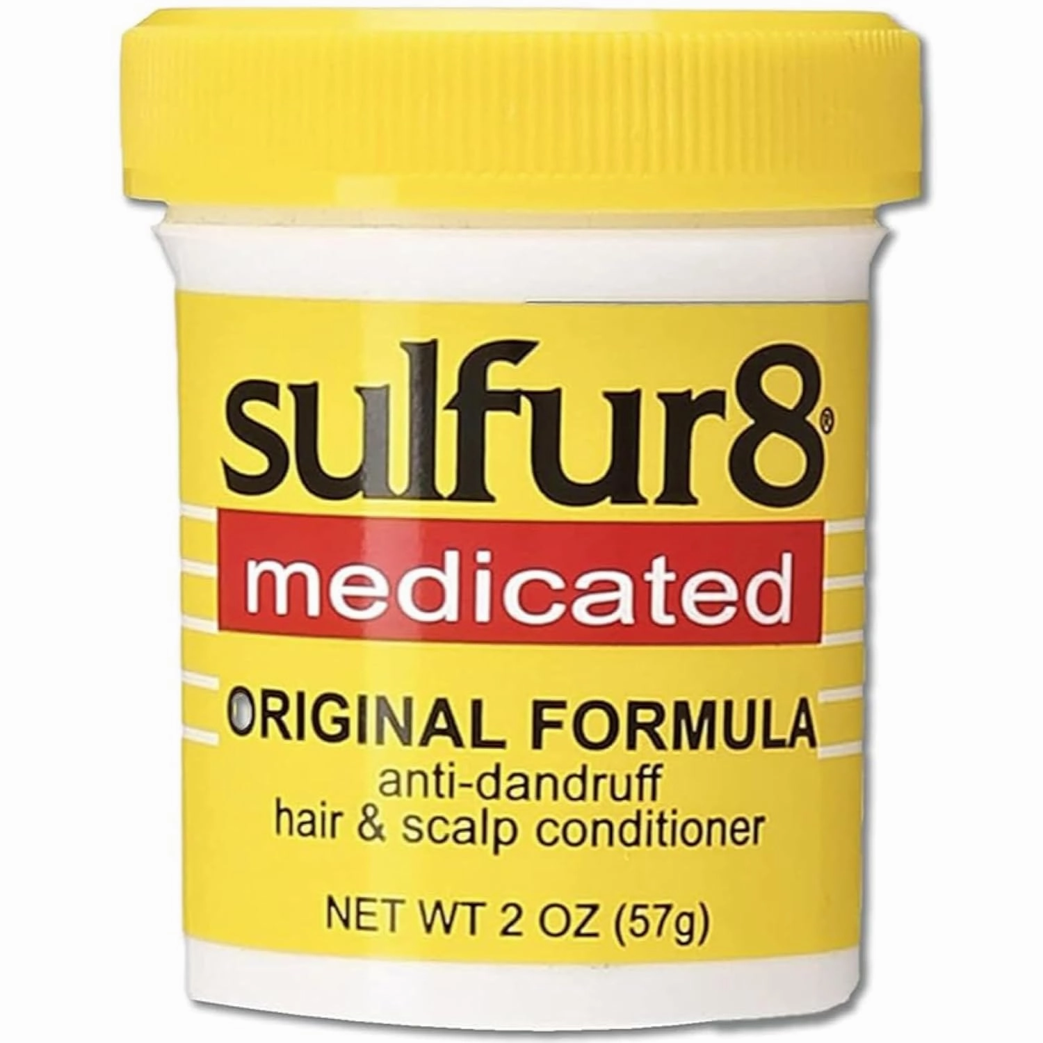 Sulfur8 Medicated Original Formula Anti-Dandruff Hair & Scalp Conditioner, 2 OZ - 7 Pack