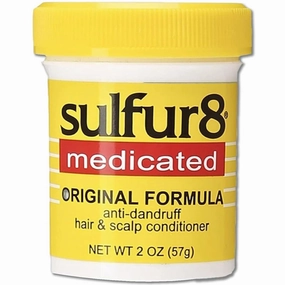 Sulfur8 Medicated Original Formula Anti-Dandruff Hair & Scalp Conditioner, 2 OZ - 9 Pack