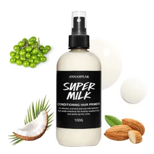 Supermilk Conditioning Hair Primer, All Hair Types, Softening, Moisturizing, Nourishing, Smooth Hair Care