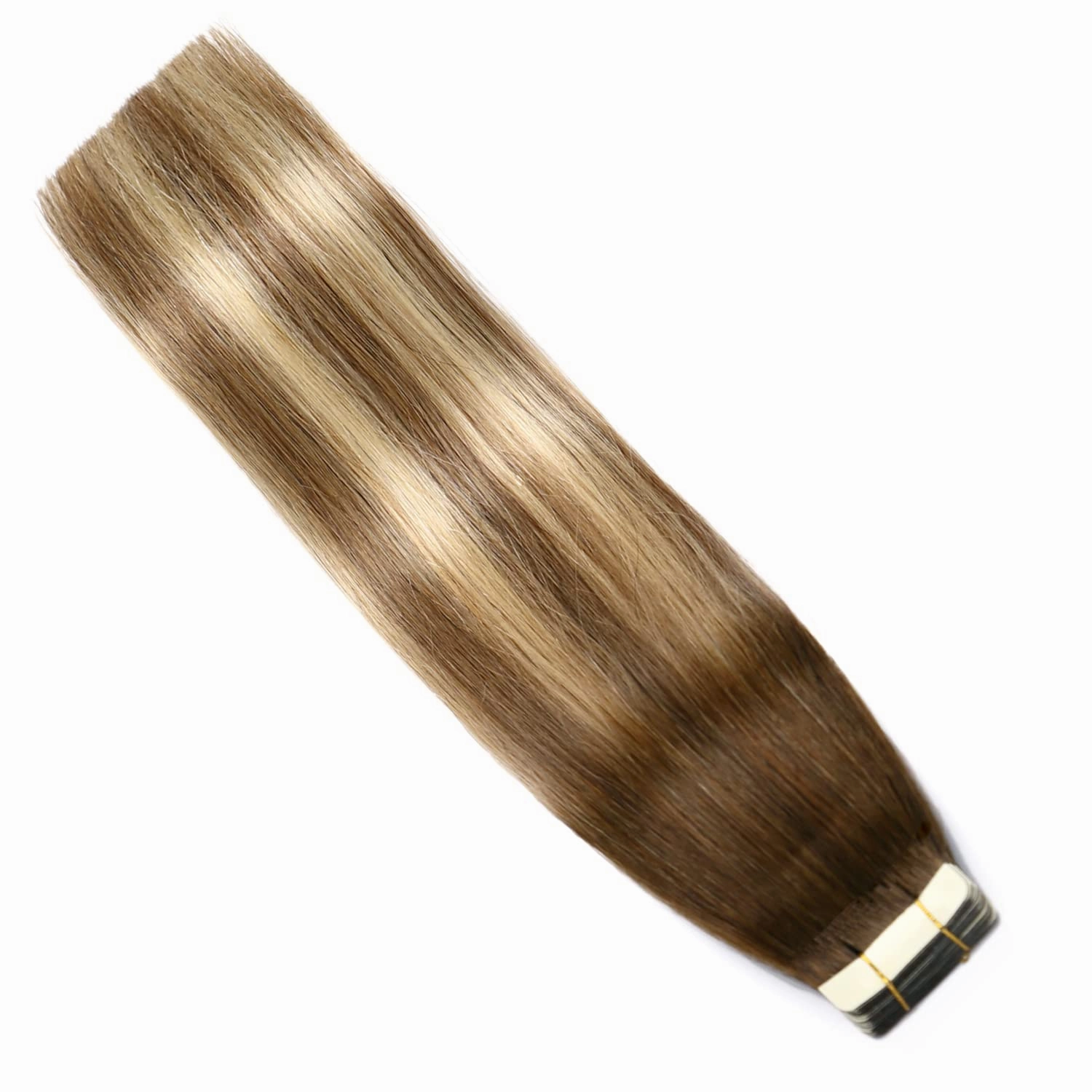 SURNEL Tape in Hair Extensions Balayage Color 3 Darker Brown Fading To 8 And 22 Blonde Tape in Extensions Human Hair 20 inch Remy Tape Hair Extensions 20 Pieces 50g(#3/8/22-20)