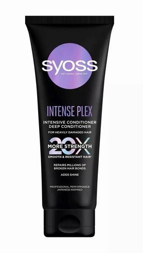Syoss Intense Plex Deep Conditioning Treatment, 20x Stronger Hair, Adds Shine, 20.3 fl oz