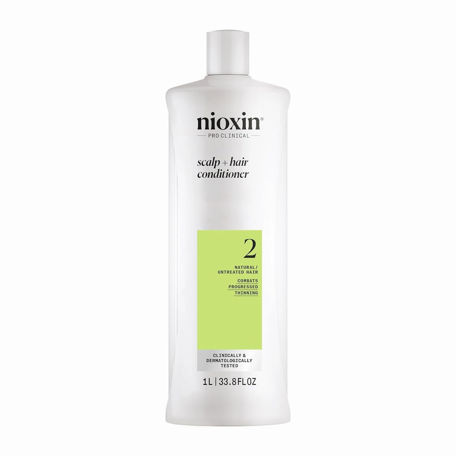 System 2 Scalp   Hair Thickening Conditioner, for Natural Hair with Progressed Thinning, Boost Hair Density with Niacinamide & Biotin