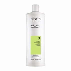 System 2 Scalp   Hair Thickening Conditioner, for Natural Hair with Progressed Thinning, Boost Hair Density with Niacinamide & Biotin