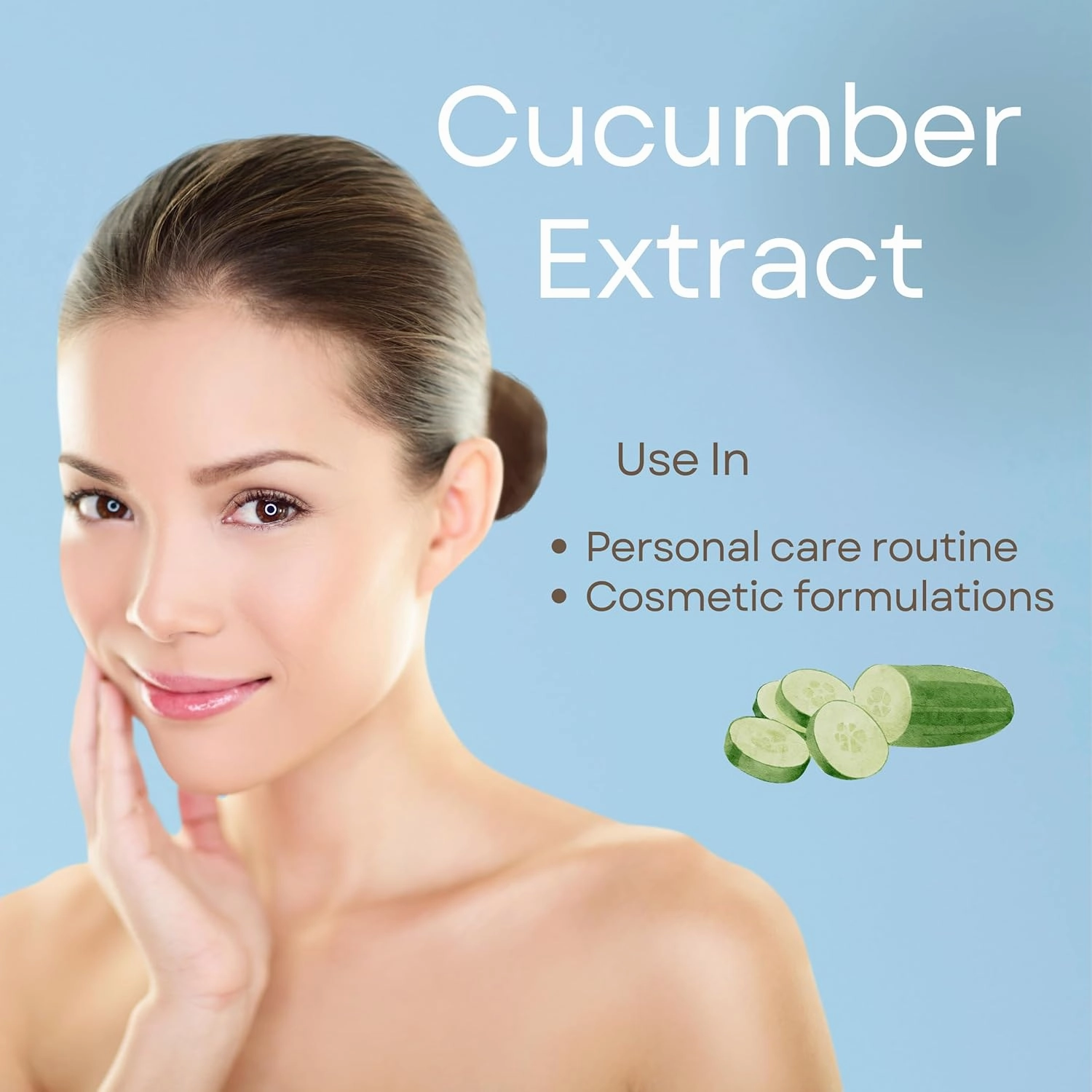 t.botanicals Pure Cucumber Extract Liquid Glycerite Alcohol Free Serum for Face Wash Mask Body Cosmetic Formulations and Skin Care Cream, Lotion, Shampoo, Conditioner Recipes (8 oz.)